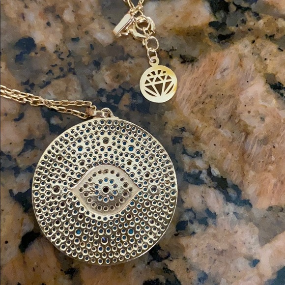 22K Turquoise Evil Eye Necklace ๐๐ - Picture 5 of 8